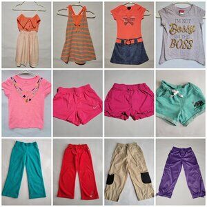 Girls' clothing size 4-6 (12 pieces)